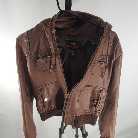 Miss Sixty Jackets & Blazers - Miss Sixty Leather Jacket